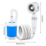 HydroVanta SmartFlow Pro – Tragbare Campingdusche