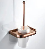 LuxiBrush Pro – Premium WC-Bürstenhalter mit Wandmontage