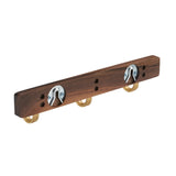 MapleGrip – 3-Haken Handtuchhalter aus Holz & Metall