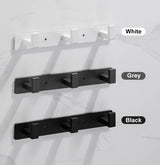 IronMate Edelstahl Wandgarderobe – Multifunktionale Haken