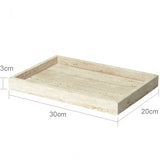 NaturaVero Travertin Badaccessoire-Set