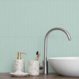 FlexTile 3D Backsplash Fliesenaufkleber – Selbstklebende, wasser