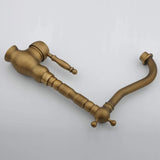Aurex VintageFlow 360° Küchenarmatur – Antik-Messing Wasserhahn