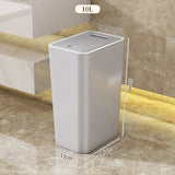 PureGuard 10L Hygiene-Mülleimer – Geruchsarm, Modern & Platzsparend