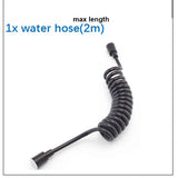 AquaJet Pro Hand-Bidetdusche in Schwarz-Grau-Silber