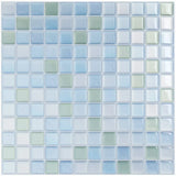 CrystalFlex 3D Mosaik Fliesenaufkleber – Glasoptik Selbstklebende Wandfliesen