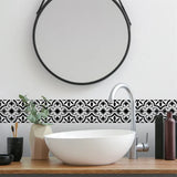 DecoMosaic 3D Mosaik Wandaufkleber – Selbstklebender, wasserdichter Backsplash
