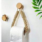 HangEasy Handtuch- und Toilettenpapierhalter aus Seil