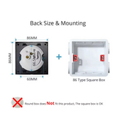 ElektroPro Kombisteckdose Braun – Schuko Wandsteckdose Aluminium | USB Ladeanschluss & LAN Port | Unterputz Design