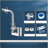 Hochwertige Waschbeckenarmatur mit Mischfunktion und Einhandbedienung aus robustem Messing