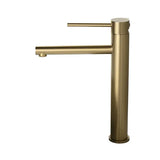 AurumLift Waschtischarmatur Gold – Hoher Wasserhahn Edelstahl | Einhebel Mischer | Modernes Badezimmer Highlight