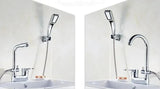 Hochwertige Waschbeckenarmatur mit Mischfunktion und Einhandbedienung aus robustem Messing