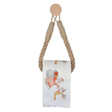 HangEasy Handtuch- und Toilettenpapierhalter aus Seil