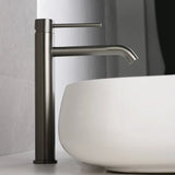 AurumLift Waschtischarmatur Gold – Hoher Wasserhahn Edelstahl | Einhebel Mischer | Modernes Badezimmer Highlight