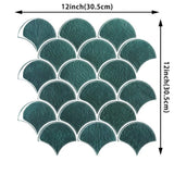 ProTile 3D Fliesenaufkleber – Selbstklebende PVC Wandfliesen, wasser