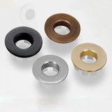 RetroVero Waschbecken Überlaufblende aus Messing