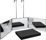 FlexiLook Tragbarer 3-teiliger Schminkspiegel