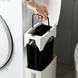 SlimLine 3-in-1 Schmaler Badabfalleimer