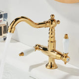 ForgeLux DualControl Waschtischarmatur – Industrial Wasserhahn Schwarz Matt