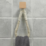 HangEasy Handtuch- und Toilettenpapierhalter aus Seil