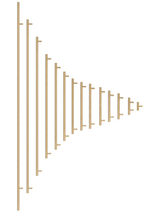 LuxeGrip T-Bar Möbelgriff aus Messing – Extra Lang, Modern & Vielseitig