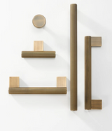 LineaForge Classic – T-Bar Möbelgriff | Massivmessing | Antik-Finish
