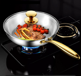 MasterCook Edelstahl-Bratpfanne Profiqualität