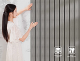DecoWall 3D PVC Wandpaneele – Selbstklebende, Wasserfeste Lamellen