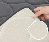 AquaComfort Badteppich Premium – Memory-Schaum Matte | Schnell Trocknend & Rutschhemmend | Stilvolle Raumdekoration