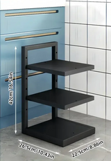 CookMaster Flex – Verstellbarer Topf- und Pfannen-Organizer aus Edelstahl