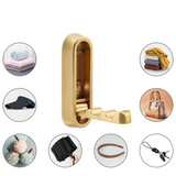 FlexiHook 4er-Set – Klappbare Wandhaken aus Zinklegierung