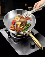 MasterCook Edelstahl-Bratpfanne Profiqualität