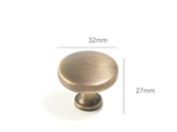 EuroLuxe Bronze Möbelgriffe – Klassische Messinggriffe im eleganten Vintage-Stil