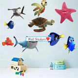OzeanZauber 3D Wandsticker Meerestiere – Kinderfreundliche