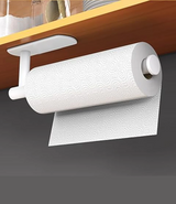 FlexiHold Selbstklebender Papierrollenhalter – Multifunktionaler Toiletten- & Taschentuchspender