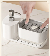 KüchenMaster All-in-One Spülorganizer – Multifunktionaler Seifenspender