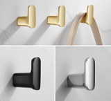LumaFix Chrom Wandhaken – Selbstklebende Messinghaken