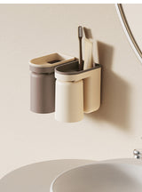 HygienicPro 2-in-1 Wandhalter für Zahnbürste & Becher