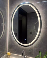 Eleganter LED-Wellness-Badezimmerspiegel | 65 x 85 cm | Touch-Bedienung & Antibeschlag