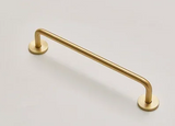 Aurelium GoldLine – Extra Langer Massivmessing Möbelgriff