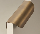 RusticShell Premium Messing-Möbelgriff – Landhausstil Muschel-Design