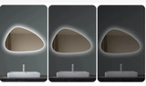 LumaArt LED-Badezimmerspiegel – Designer-Wandspiegel mit LED-Beleuchtung & Unregelmäßiger Form