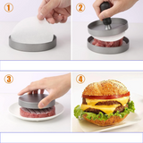 PattyPro Burgerformer – Aluminium Hamburgerpresse für Küche & Grill