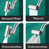 FlexiFlow 4-in-1 Küchenarmatur mit Schwenkauslauf