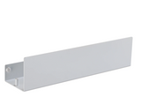 AquaOrdnung Wandablage Schwarz – Duschregal Aluminium | Mit Haken für Zubehör | Feuchtigkeitsbeständig
