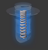 AquaGuard Universal-Abflussstopfen mit Pop-up-Filter