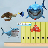OzeanZauber 3D Wandsticker Meerestiere – Kinderfreundliche