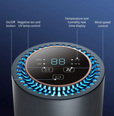 AirPure Compact Multifunktions-Luftreiniger – H13 HEPA, UV, Negativ-Ionen & Aromatherapie