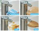 Hygienix Automatischer Seifenspender – Sensor-Spender aus Edelstahl 304