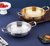CookSteel Master – Edelstahl Saucen- & Paellapfanne mit Profi-Griff